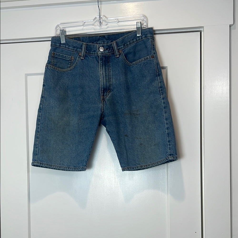Levi's Classic 505 Blue Jean Shorts size 32.